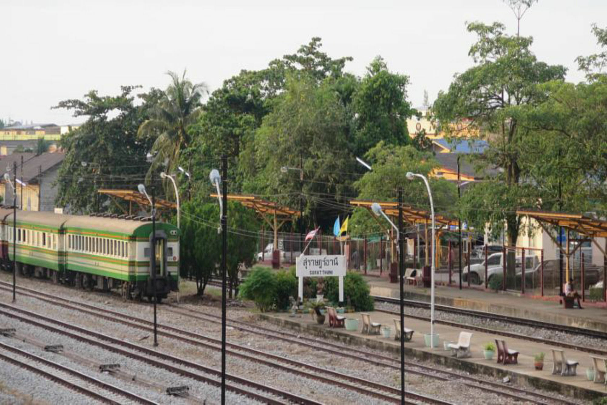 Nadpob Mansion Hotel Surat Thani Bagian luar foto